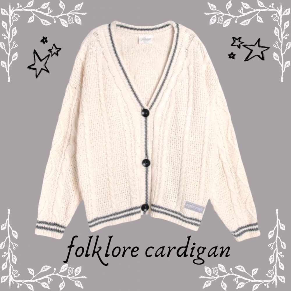 🌲🌾folklore cardigan (july relaunch version) 🌲🌾